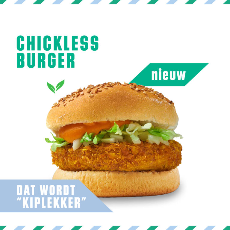 Chickless burger